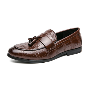 Zapatos de Vestir de Cuero Genuino Vintage para Hombre, Novedad 2026 - Zapatos Formales para Novio, Diseño Elegante y Atemporal - Product Image 2