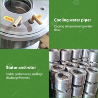 Moulin colloïdal d'arachide de fève de cacao d'arachide commerciale Mini petite machine à broyer le beurre d'amande au Kenya