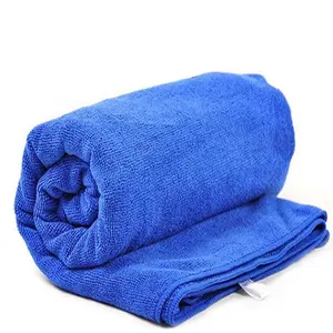 60*160cm Blue Big Absorbent Soft Terry Cloth Microfiber Cleaning Car Care Towel