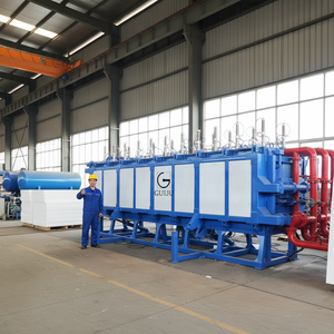 Machine de moulage automatique de blocs EPS GUIJU, ligne de production de panneaux d'<span class=keywords><strong>isolation</strong></span> murale en mousse de <span class=keywords><strong>polystyrène</strong></span> expansé à économie d'énergie - Product Image 2