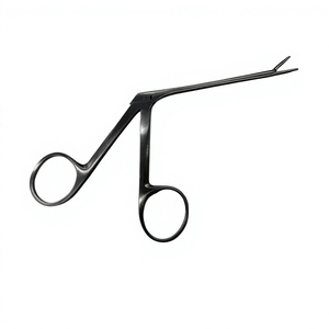 ชุดเครื่องมือผ่าตัดหู คอ จมูก ยี่ห้อ Centramed รุ่น Instrument  ทำจากสแตนเลสสตีล  คีมปากจระเข้แบบแมนนวล ขนาด 8 ซม.  ขาตรง  ได้รับการรับรองมาตรฐาน CE - Product Image 3