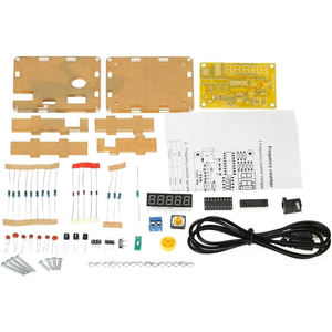 Contador de frecuencia de oscilador de cristal de 1Hz-50MHz, medidor de frecuencia de pantalla de 5 dígitos con carcasa, Kits de bricolaje - Product Image 4