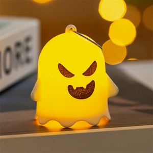 Halloween Decorations Ghost Pendants Handheld Glowing Ghosts <strong>Mischievous</strong> <strong>Spirits</strong> Party Props Gifts Wholesale Led Night Light - Product Image 1