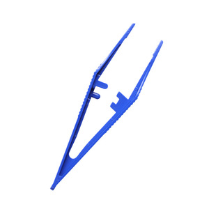 Extra <b>Plastic</b> Tweezers 12.5cm Pointed Medical Grade Disposable Steri <b>Strips</b> - Product Image 1