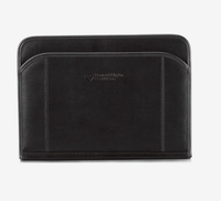 Porte-documents en cuir PU avec fermeture éclair, logo personnalisé, organisateur de documents, 30 pages, cadeau d'entreprise promotionnel