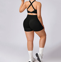 Logo personnalisé Vêtements de sport grande taille Vestes XL-5XL sport pour femmes Ensemble de yoga Vêtements de fitness Ensembles de gymnastique grande taille