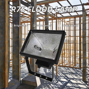 Projecteur halogène d'urgence de sécurité d'entrepôt industriel étanche extérieur personnalisable de 1000W - Product Image 5