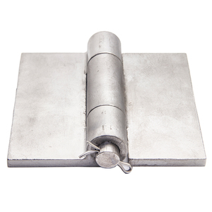Charnière de soudage robuste en acier inoxydable 135x135mm, capacité de charge 250kg - Product Image 5