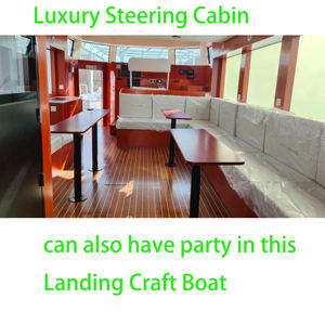 <span class=keywords><strong>Bateau</strong></span> de loisirs de luxe de 18m x 5m pouvant accueillir environ 100 amis Cabine avec table Sollon et canapé confortable - Product Image 4