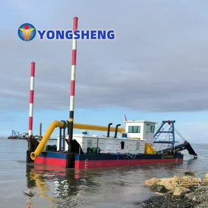 Tàu hút bùn mini, tàu hút bùn cắt hút, tàu hút bùn hút chân không, độ sâu hút 14m, bán chạy - Product Image 3