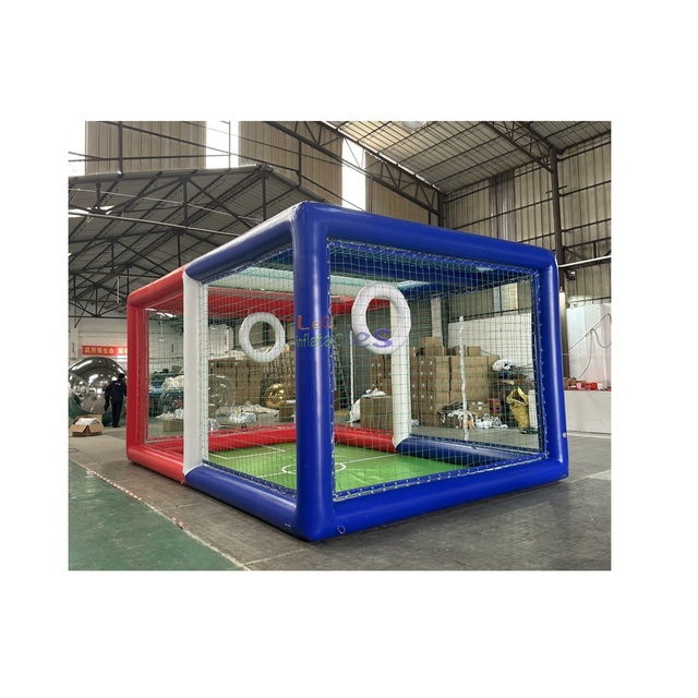 Pvc Tarpaulin Inflatable Soccer Frame Court Inflatable Drone Football Field for Professional Drone Competition