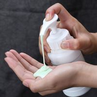600ml 500ml cosmétique presse pompe vaporisateur bouteilles petite huile vide huile pour le visage corps shampooing bébé emballage quantité minimale de commande 1000 bouchon à vis