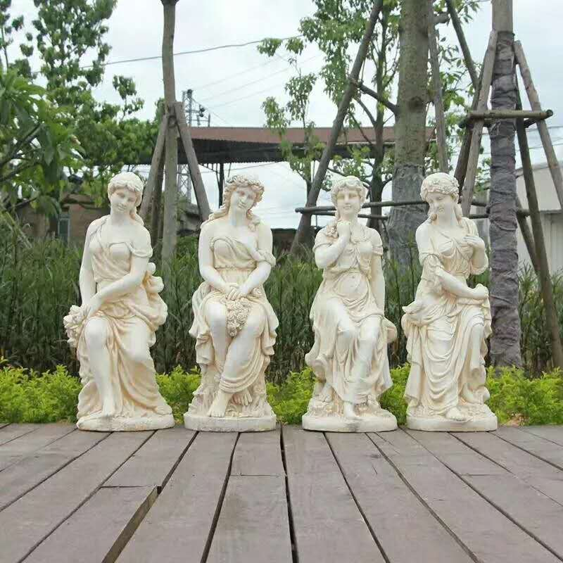 石膏シリコン大天使像翼飾り成形粘土彫刻セメントコンクリート像