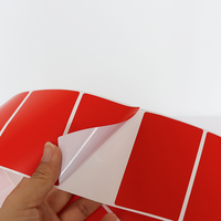 Rouleaux d'autocollants d'étiquettes d'expédition thermique couleur personnalisée pour imprimante thermique jaune rose vert bleu