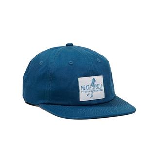 Gorra de Béisbol con Parche Tejido OEM, Logotipo Personalizado, 6 Paneles, Visera Plana, Cierre a Presión, Algodón - Product Image 5