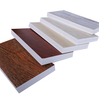 Plaque de mousse PVC stratifiée écologique, haute densité, imperméable et ignifuge, avec service de découpe pour panneau mural