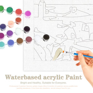 CHENISTORY Montgolfière Image Par Numéro Pour Adultes Kits Peinture Par Numéro <span class=keywords><strong>Chat</strong></span> Diy <span class=keywords><strong>Dessin</strong></span> Sur Toile Cadeau Unique - Product Image 4