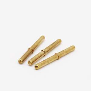 Copper Pin <b>Terminal</b> T20219 0.9-15mm Customizable Machined For Electrical Contact - Product Image 2