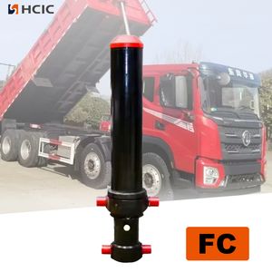 Cylindre <span class=keywords><strong>hydraulique</strong></span> <span class=keywords><strong>télescopique</strong></span> avant complet pour solution de basculement de camions-bennes 5-100 tonnes 250 bars - Product Image 1