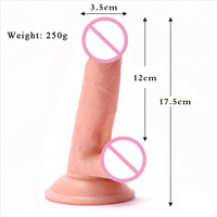 Gode super doux Gode énorme Gode médical PVC ventouse pour femme