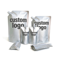 Pochettes souples personnalisées en aluminium avec bec verseur pour purées et liquides, idéales pour les repas des tout-petits, avec logo sur mesure