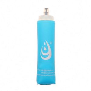 ตัวอย่างฟรี สินค้าใหม่ ราคาขายส่ง คุณภาพสูง ปราศจากสาร BPA ขวดน้ำแบบนิ่มพกพา ขนาด 300 มล. 350 มล. 500 มล. ทำจากโพลีเอสเตอร์ - Product Image 1