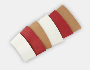 Xinrunjin กระดาษลูกฟูกที่ใส่ถ้วยชากาแฟ90มม. มีฉนวนกันความร้อนป้องกันน้ำร้อนลวกพิมพ์ลายตามสั่ง - Product Image 3