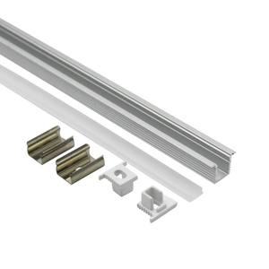 8x9mm Mini formato incasso <span class=keywords><strong>profilo</strong></span> in alluminio <span class=keywords><strong>per</strong></span> Display <span class=keywords><strong>Led</strong></span> ripiani lineari luce sotto la camera da cucina armadio bar luce armadio - Product Image 2