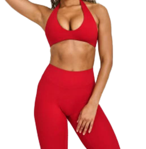 MAQVOB Taille EU US, pantalon de yoga de haute qualité, taille haute, uni, respirant, vêtements de sport pour femmes, tenue de sport pour la salle de sport - Product Image 1