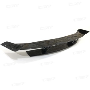 V Style Carbon Fiber Rear <strong>Spoiler</strong> with Polished Finish for Mercedes Benz AMG <strong>GT</strong> GTS Double Deck Tail Wing Roof Body Kit CSYP - Product Image 4