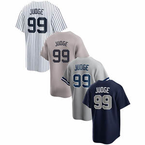 Maglia all'ingrosso Top cucita a buon mercato maglia da Baseball americana #99 aaron giudice - Product Image 3