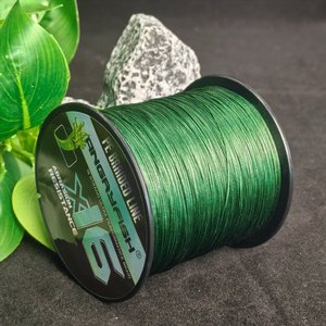 Angryfish X16 - Línea <span class=keywords><strong>de</strong></span> Pesca Flotante <span class=keywords><strong>de</strong></span> Alambre Trenzado Resistente, Nuevo Diseño Ecológico <span class=keywords><strong>de</strong></span> Alta Resistencia para Pesca en Lagos, Ríos y Arroyos - Product Image 4