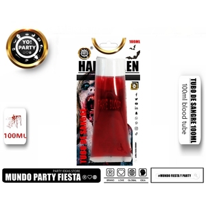 Forniture per feste di Halloween 100ML tubo di sangue modello #90124M - Product Image 1