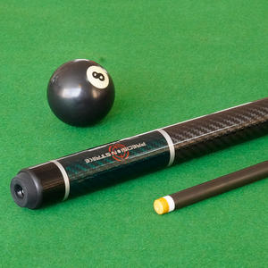 Queue de billard en fibre de carbone la plus vendue en stock 2026 - Queue professionnelle de billard et de snooker, fût à faible déviation, conception 2-en-1 pour le <span class=keywords><strong>break</strong></span> et le jump - Product Image 1