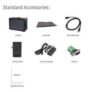 SEETEC P215-9HSD-CO 21.5 "IPS Full HD Broadcast Director Monitor, 3G-SDI/HDMI I/O, boîtier en aluminium, pour OB Van & Studio - Product Image 6