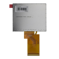 Module d'affichage industriel TIANMA 3,5 pouces 320x240 TFT TN/IPS LCD avec interface RGB 54 broches, rétroéclairage 6 LED en option et écran tactile