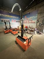 Pompe à structure secondaire compacte, 360 °   Perche rotative, idéale pour les coulis intérieurs en espaces restreints.