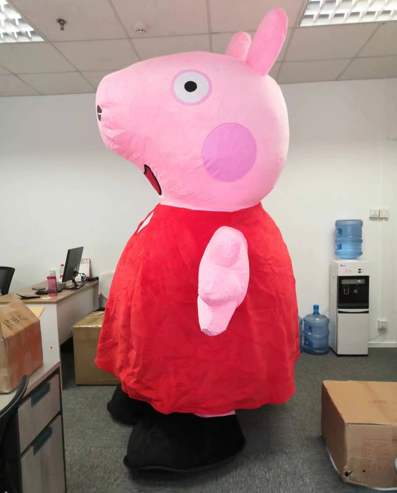 Vestito Carnevale Vestito Peppa Pig Adulto Qualità Costume Di