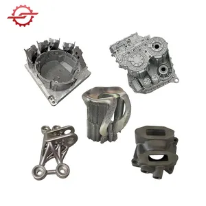 OEM Customized High End Car Motorcycle Spare Auto Metal Part by 3D Printing Sand Mold Casting Gravity Low Pressure Casting & Rap