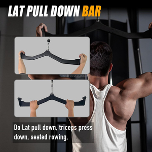 Barre de traction dorsale multi-prise réglable en acier robuste, portable, pour l'entraînement de force du <span class=keywords><strong>dos</strong></span> <span class=keywords><strong>et</strong></span> des épaules - Product Image 3