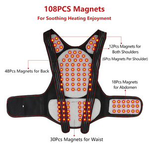 Factory 108 Magnets Self Heating Therapy Vest for Shoulder <b>Back</b> Waist Abdomen Relief - Product Image 3