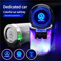 Nouvel Arrivage en Stock : Cendrier de Voiture à LED Multicolores, Grande Capacité, Convient aux Bouches d'Aération – Accessoire Intérieur Automobile