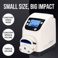 Pompe péristaltique numérique en acier inoxydable avec affichage LED, vitesse variable, dosage quantitatif de liquide, fabriquée en Chine, pour laboratoire, à température constante