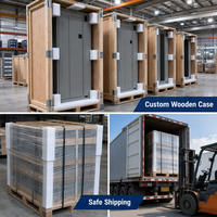 Fabrication sur mesure de tôlerie OEM, découpe laser de précision, poinçonnage CNC, boîtier électronique en aluminium, armoire en acier inoxydable