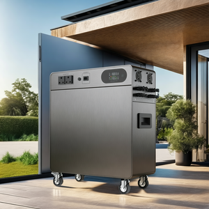 Dyness Tout-en-un Garantie 5 ans Système solaire hors réseau 5 kW Kit solaire 2400 W Double MPPT Batterie LiFePO4 4,8 kWh pour la maison avec roues - Product Image 2