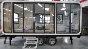 <span class=keywords><strong>Maison</strong></span> conteneur en acier de luxe capsule préfabriquée Apple Flat Pack peut être personnalisé fabriqué en Chine - Product Image 6