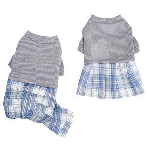 Vêtements pour chiens, tenues d'automne et d'hiver, ensembles de pulls pour couples, chats de compagnie, Teddy, Bichon Frise, Pomeranian, petits chiens, caniches - Product Image 5