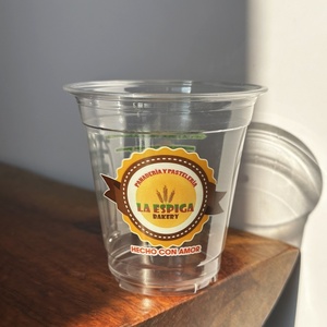 Rõ ràng Pet nhựa dùng một lần ly với mái vòm có nắp đậy cho Tuyết Top cà phê Ice Cream Smoothie trà <span class=keywords><strong>s</strong></span>ữa đồ uống lạnh - Product Image 4