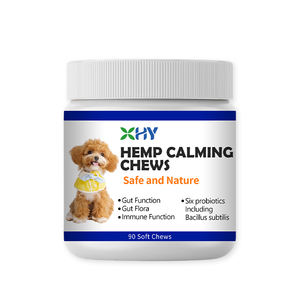 Hennep Kalmerende Kauwen Voor Honden Angstverlichting Zachte Kauw Bevorderen Ontspanning Huisdier Gezondheidszorg & Supplement Zachte Kauw - Product Image 1