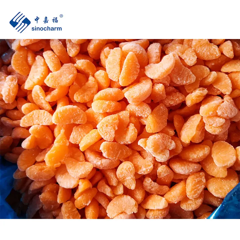 Sinocharm BRC A Approved IQF Mandarin Orange Segment Frozen Mandarin Orange